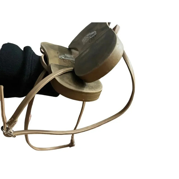 STEVE MADDEN Tan Khaki Flat Sandals Size 8.5 - Picture 6 of 6